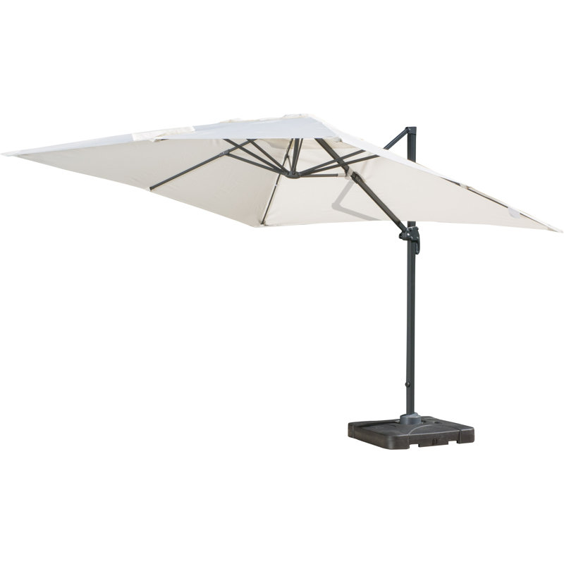 Boracay 10' Square Cantilever Umbrella & Reviews | AllModern